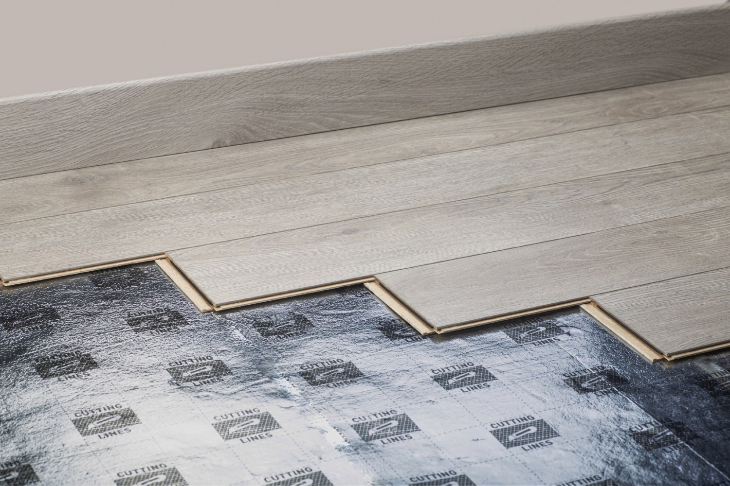 Ламинат Alsafloor Solid Plus Chene lin Дуб Льняной 536 1286×214×12 фото в интерьере